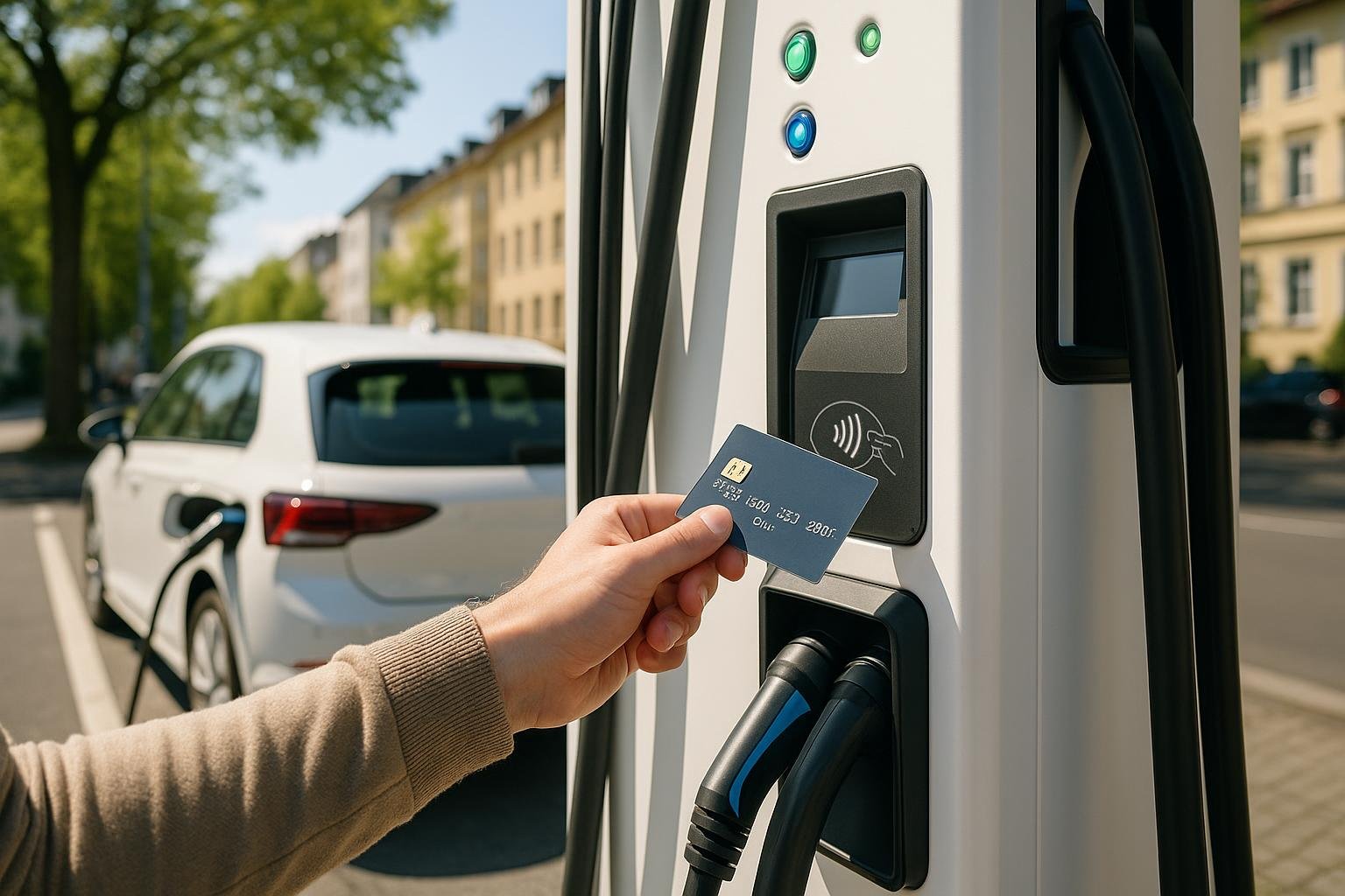 Ad-hoc-Laden per Kreditkarte an einer Schnellladesäule nach der Ionity-Preiserhöhung