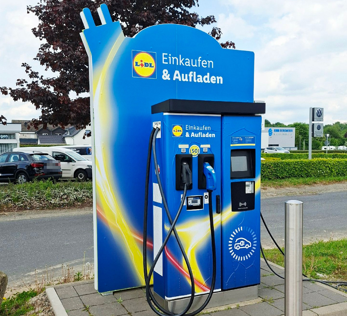 Ladestation Lidl in Enger – Foto 2