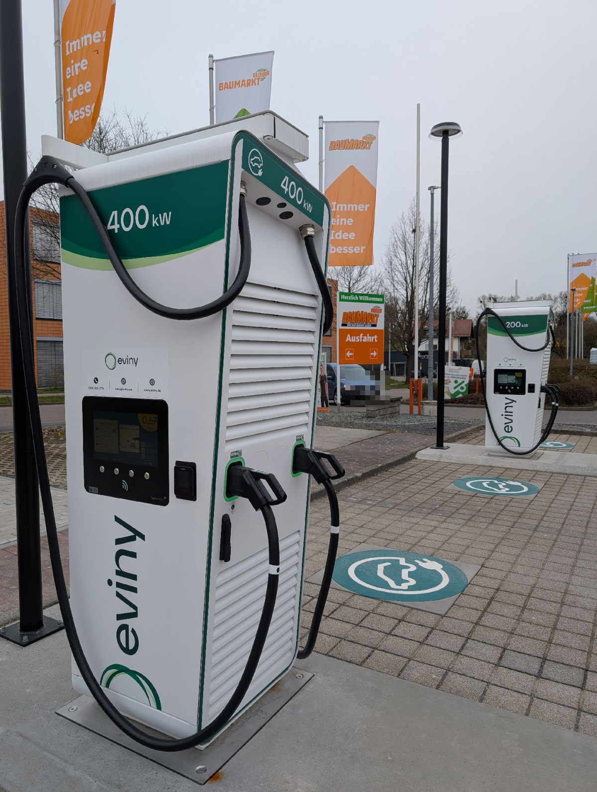 Ladestation Eviny Ladepark in Kornwestheim – Foto 2
