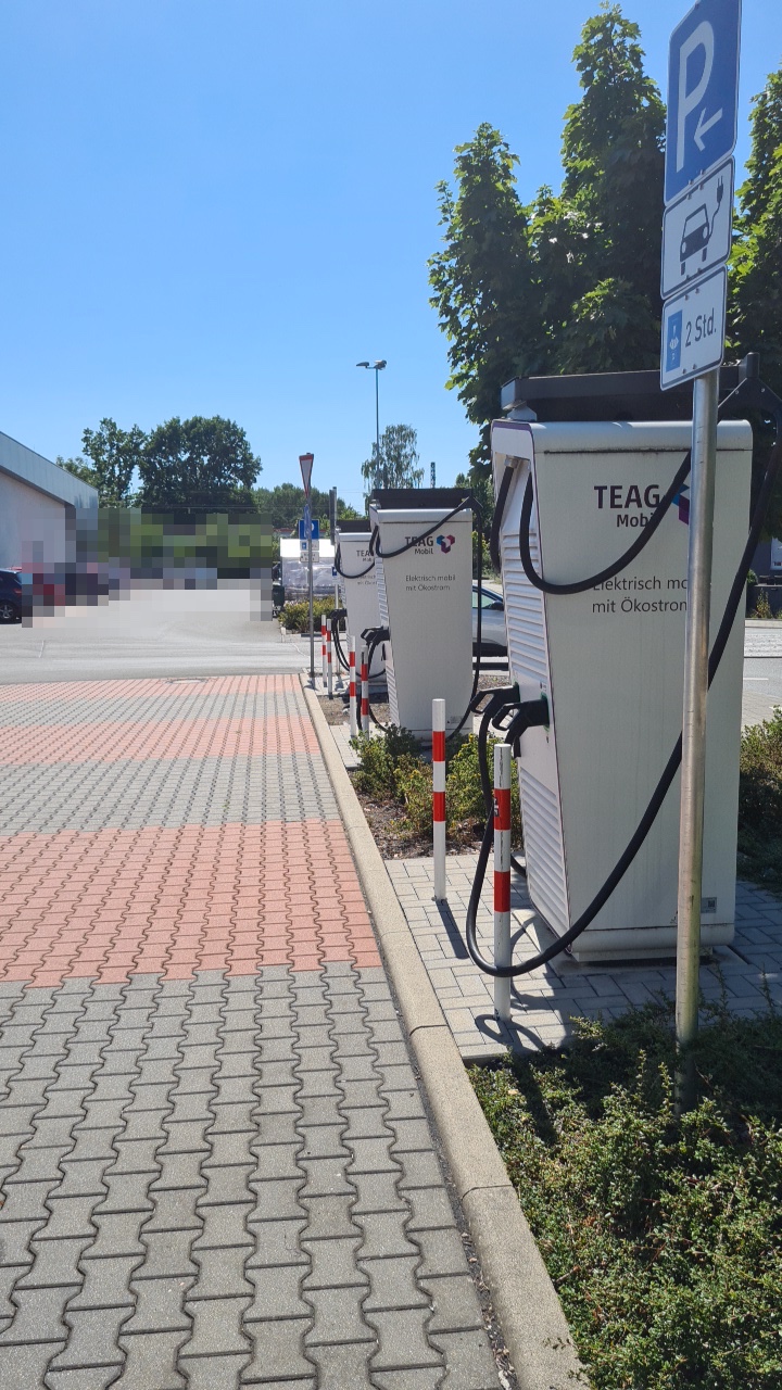 TEAG Mobil-Ladestation