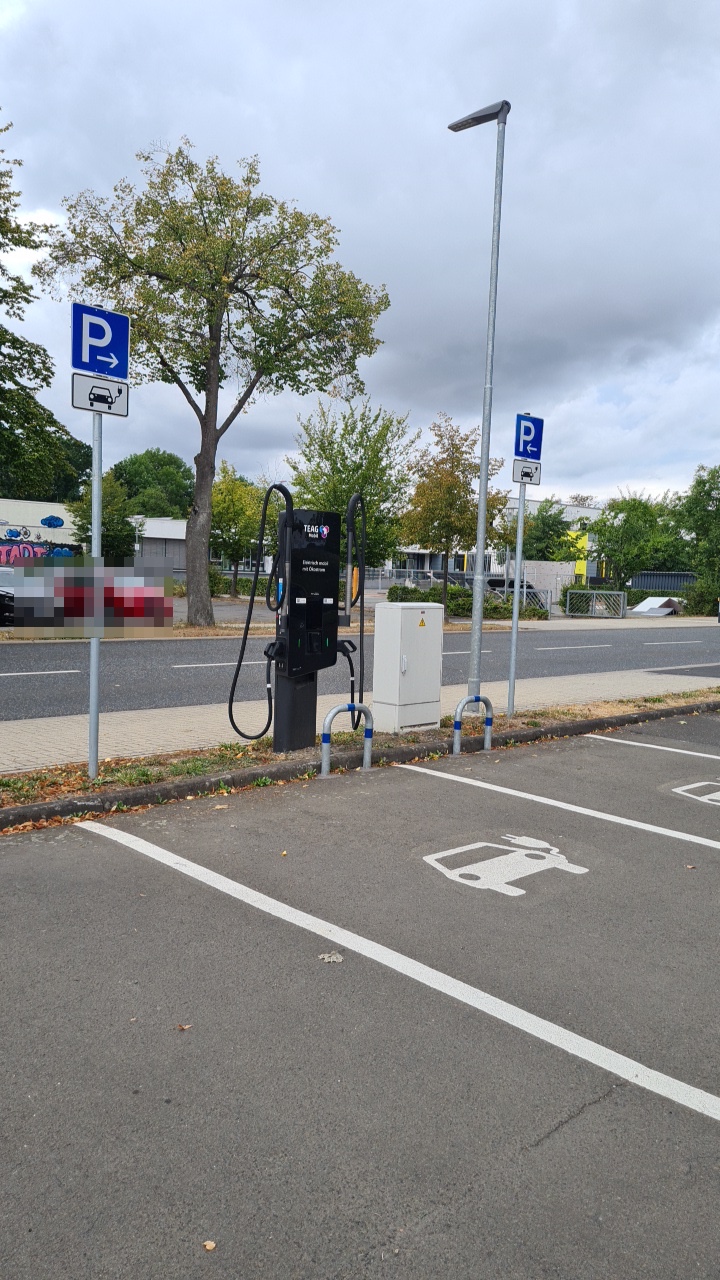 TEAG Mobil-Ladestation EDEKA