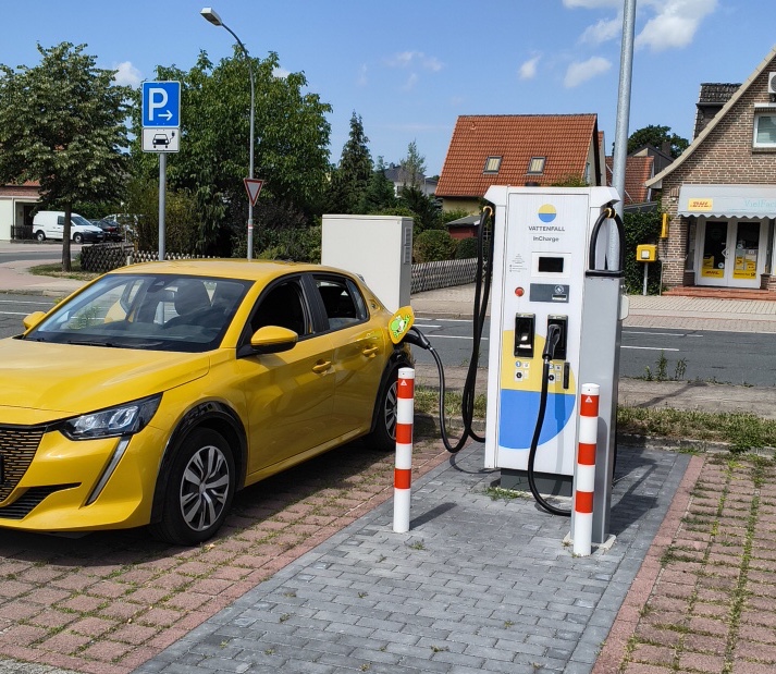 Ladestation Vattenfall Munster in Munster – Foto 2