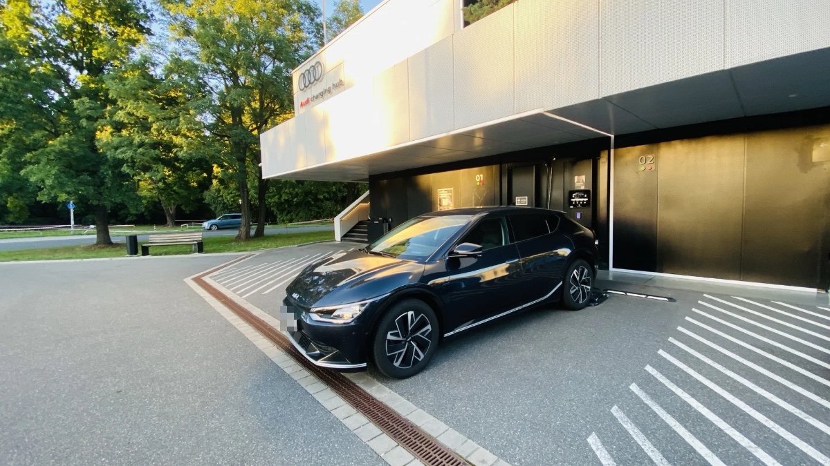 Audi charging hub Nürnberg