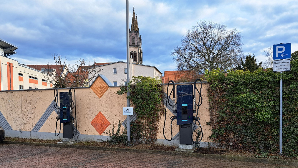 Oschatz Stadthalle LIDL Parkplatz Eichstadt-Promenade
