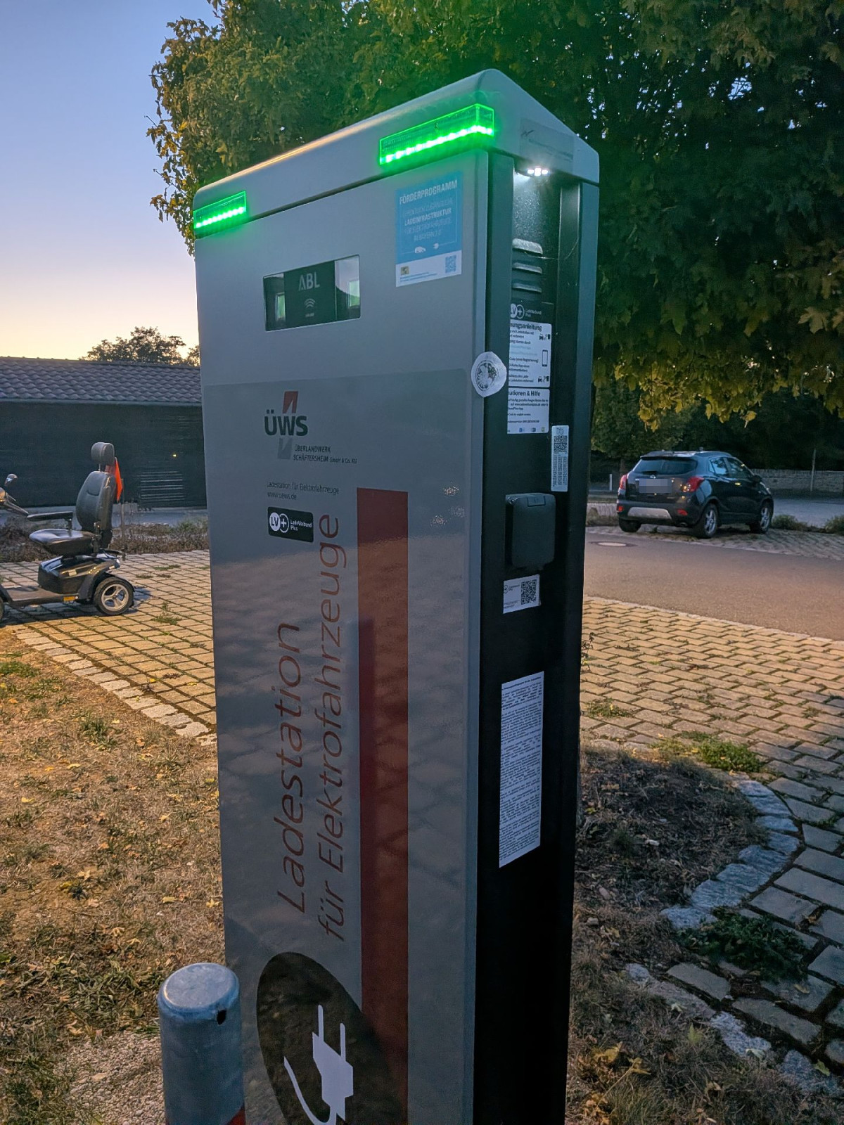 Ladestation Freiwillige Feuerwehr Aub in Aub – Foto 2